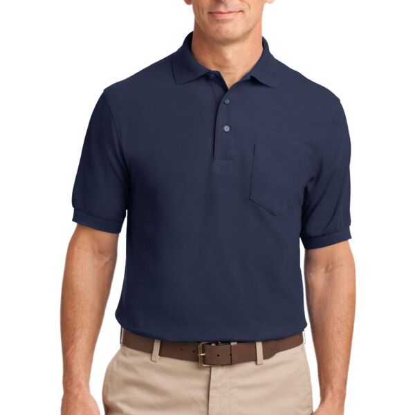 Silk Touch Polo with Pocket Thumbnail