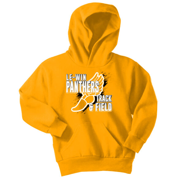 Le-Win JH Track 2026 Logo 1 - Youth Core Fleece Pullover Hooded Sweatshirt Thumbnail
