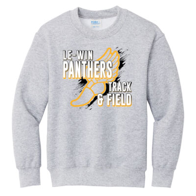 Le-Win JH Track 2026 Logo 1 - Youth Core Fleece Crewneck Sweatshirt Thumbnail