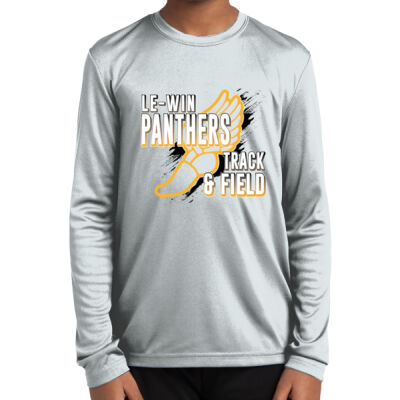 Le-Win JH Track 2026 Logo 1 - Youth Long Sleeve PosiCharge ® Competitor Tee Thumbnail