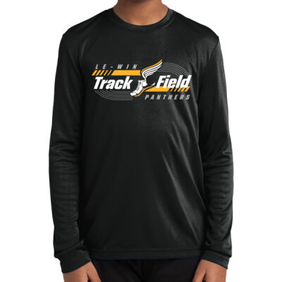 Le-Win JH Track 2026 Logo 2 - Youth Long Sleeve PosiCharge ® Competitor Tee Thumbnail