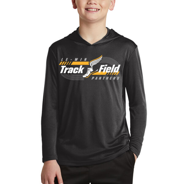 Le-Win JH Track 2026 Logo 2 - Youth PosiCharge ® Competitor Hooded Pullover Thumbnail