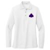Women's Silk Touch Long Sleeve Polo Thumbnail