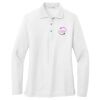 Women's Silk Touch Long Sleeve Polo Thumbnail