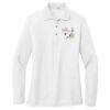 Women's Silk Touch Long Sleeve Polo Thumbnail