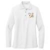 Women's Silk Touch Long Sleeve Polo Thumbnail